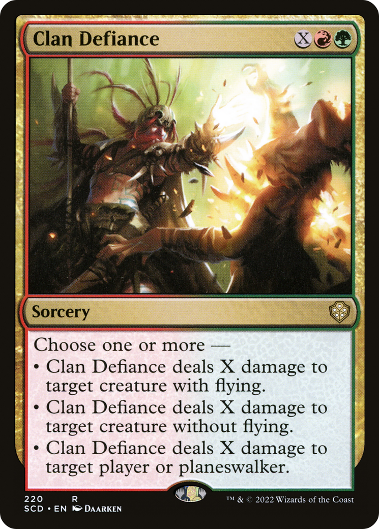 Clan Defiance [Starter Commander Decks] | Lots Moore NSW