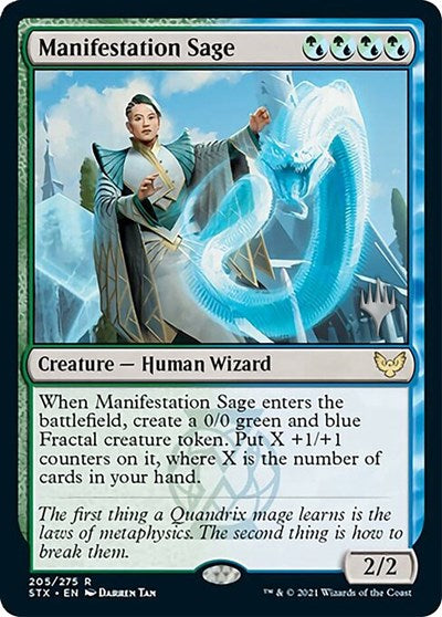 Manifestation Sage (Promo Pack) [Strixhaven: School of Mages Promos] | Lots Moore NSW