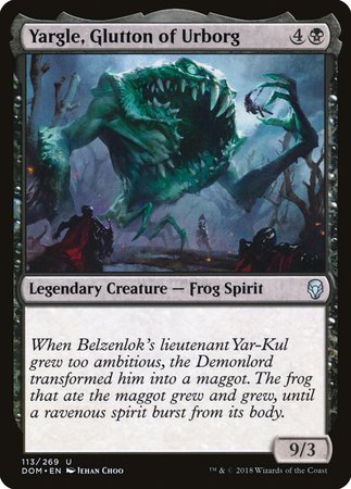 Yargle, Glutton of Urborg [Dominaria] | Lots Moore NSW