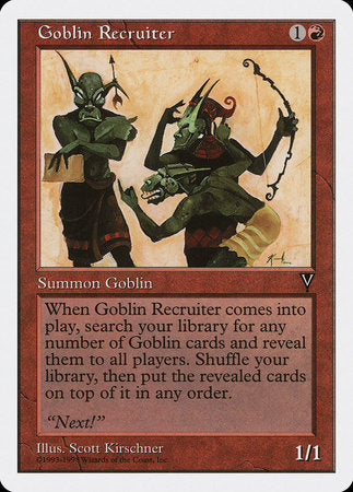 Goblin Recruiter [Anthologies] | Lots Moore NSW
