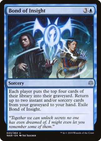 Bond of Insight [War of the Spark] | Lots Moore NSW
