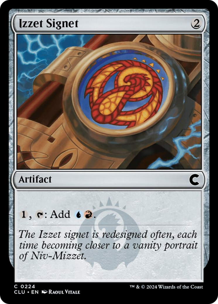 Izzet Signet [Ravnica: Clue Edition] | Lots Moore NSW