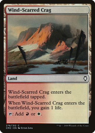 Wind-Scarred Crag [Commander Anthology Volume II] | Lots Moore NSW