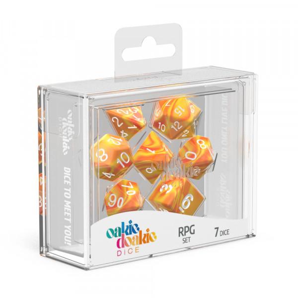 Sunstone RPG Dice set Gemidice | Lots Moore NSW