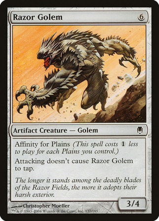 Razor Golem [Darksteel] | Lots Moore NSW