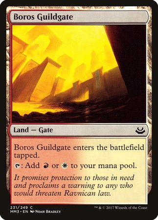 Boros Guildgate [Modern Masters 2017] | Lots Moore NSW
