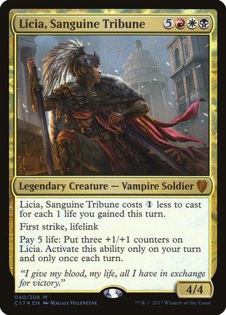 Licia, Sanguine Tribune [Commander 2017] | Lots Moore NSW