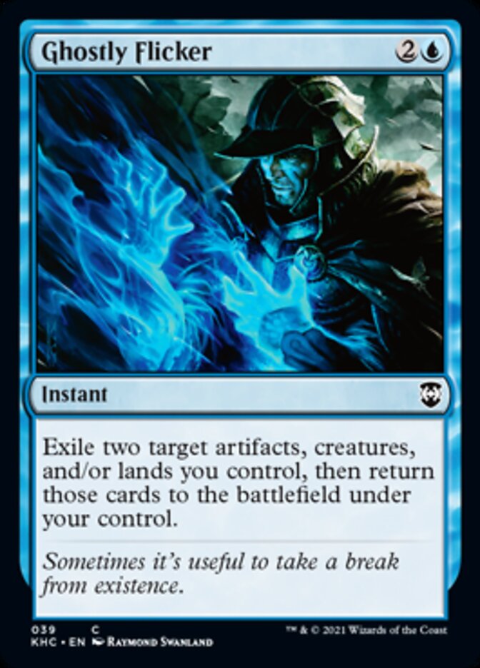 Ghostly Flicker [Kaldheim Commander] | Lots Moore NSW