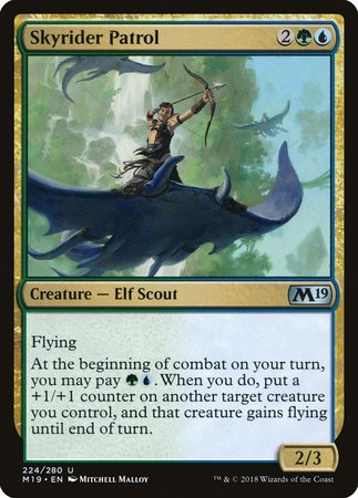 Skyrider Patrol [Core Set 2019] | Lots Moore NSW