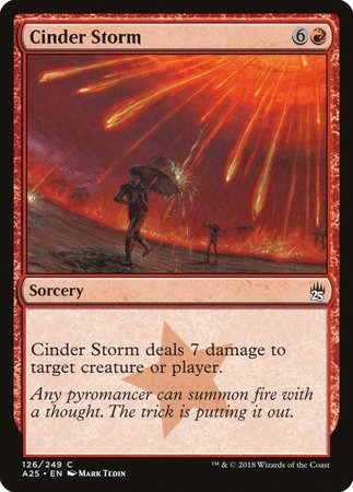 Cinder Storm [Masters 25] | Lots Moore NSW
