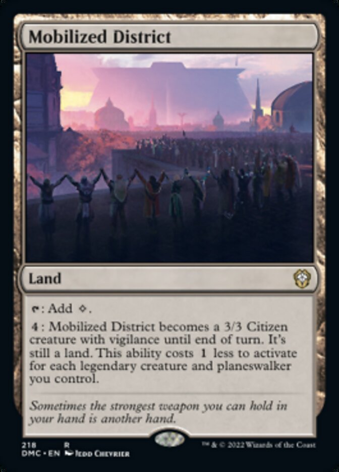 Mobilized District [Dominaria United Commander] | Lots Moore NSW