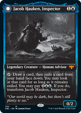 Jacob Hauken, Inspector // Hauken's Insight [Innistrad: Double Feature] | Lots Moore NSW