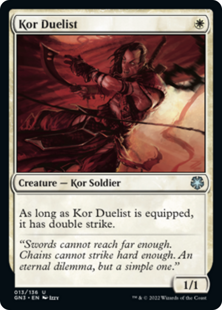 Kor Duelist [Game Night: Free-for-All] | Lots Moore NSW