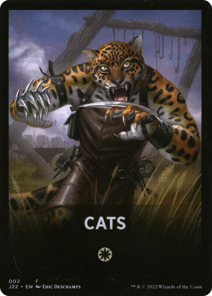 Cats Theme Card [Jumpstart 2022 Front Cards] | Lots Moore NSW