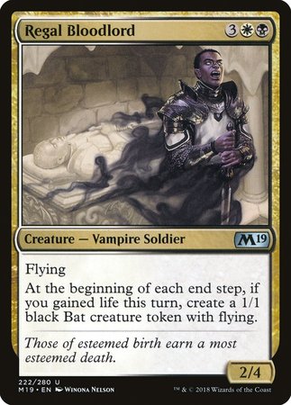 Regal Bloodlord [Core Set 2019] | Lots Moore NSW