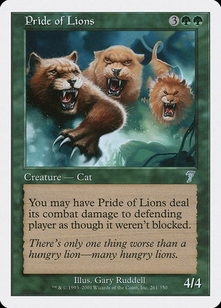 Pride of Lions [Seventh Edition] | Lots Moore NSW