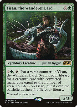 Yisan, the Wanderer Bard [Magic 2015] | Lots Moore NSW