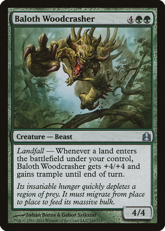 Baloth Woodcrasher [Commander 2011] | Lots Moore NSW