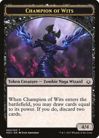Champion of Wits Token [Hour of Devastation Tokens] | Lots Moore NSW