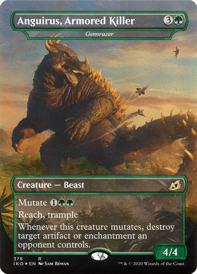 Gemrazer - Anguirus, Armored Killer (Extended Art) [Ikoria: Lair of Behemoths] | Lots Moore NSW