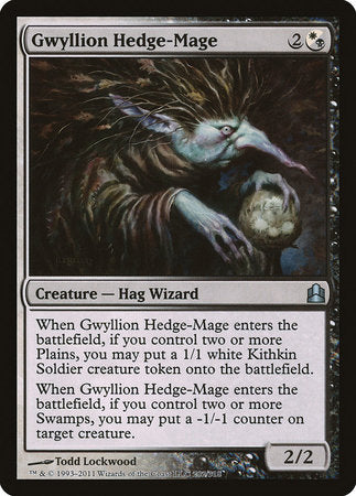 Gwyllion Hedge-Mage [Commander 2011] | Lots Moore NSW