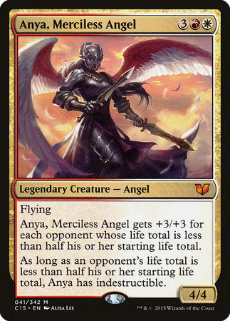 Anya, Merciless Angel [Commander 2015] | Lots Moore NSW