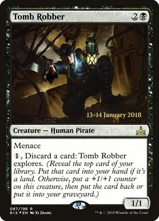 Tomb Robber [Rivals of Ixalan Promos] | Lots Moore NSW