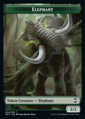 Clue // Elephant Double-sided Token [Streets of New Capenna Commander Tokens] | Lots Moore NSW