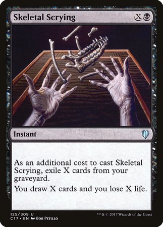 Skeletal Scrying [Commander 2017] | Lots Moore NSW