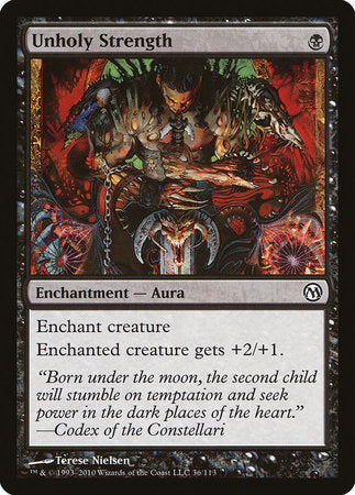 Unholy Strength [Duels of the Planeswalkers] | Lots Moore NSW
