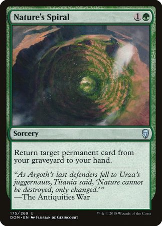 Nature's Spiral [Dominaria] | Lots Moore NSW