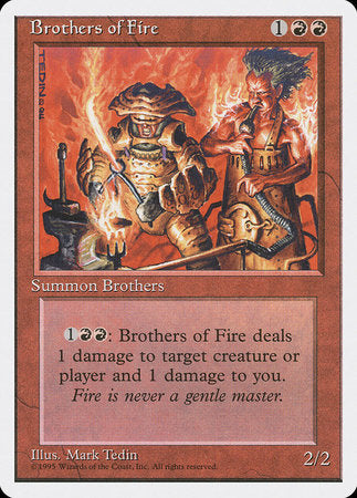 Brothers of Fire [Fourth Edition] | Lots Moore NSW