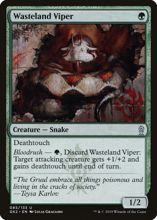 Wasteland Viper [Ravnica Allegiance Guild Kit] | Lots Moore NSW