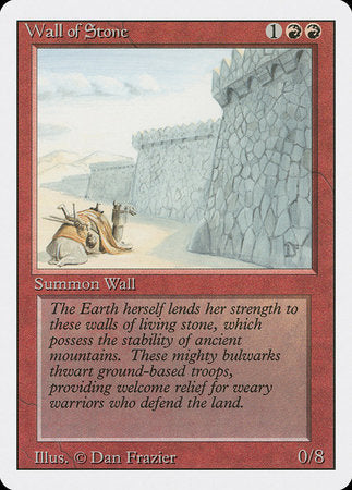 Wall of Stone [Revised Edition] | Lots Moore NSW