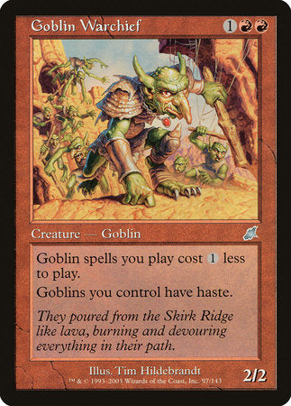 Goblin Warchief [Scourge] | Lots Moore NSW