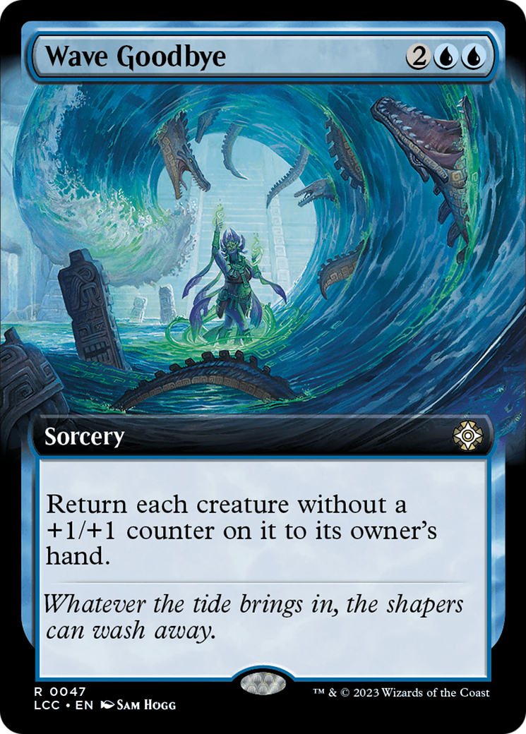 Wave Goodbye (Extended Art) [The Lost Caverns of Ixalan Commander] | Lots Moore NSW