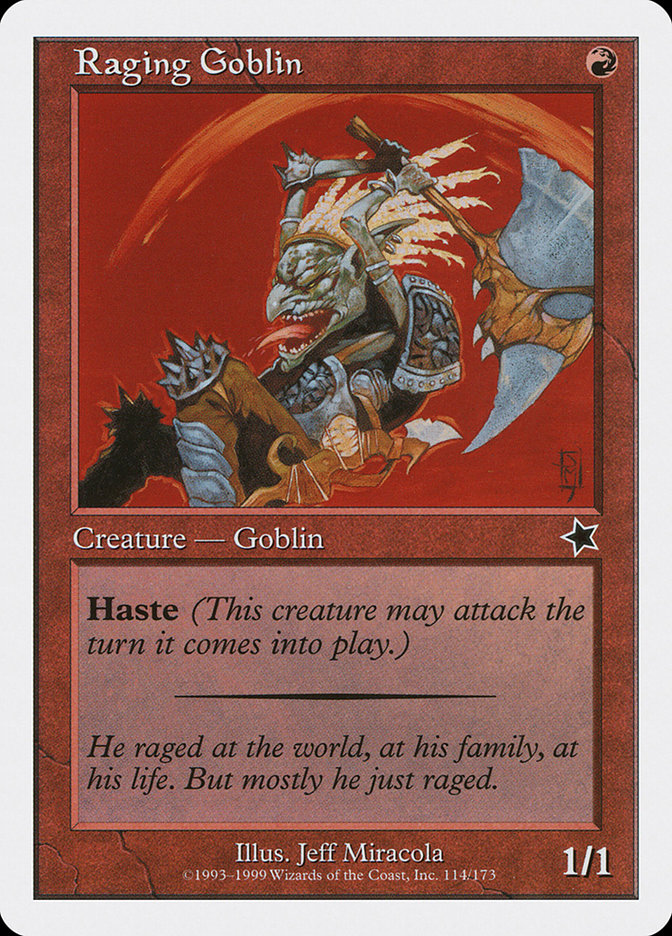 Raging Goblin [Starter 1999] | Lots Moore NSW