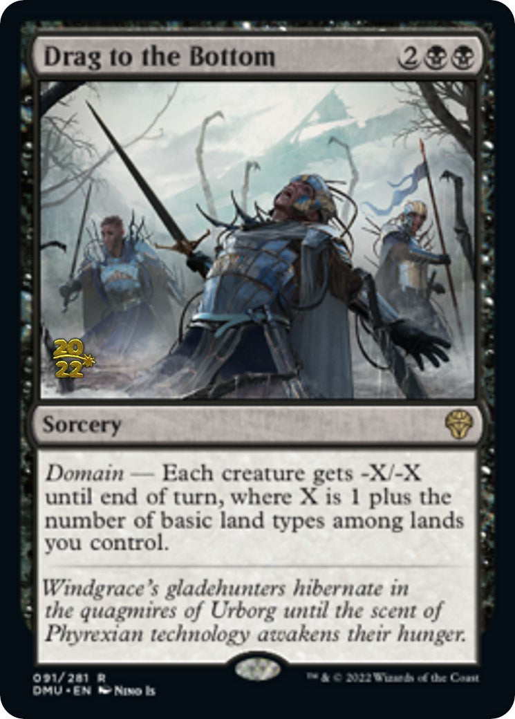 Drag to the Bottom [Dominaria United Prerelease Promos] | Lots Moore NSW