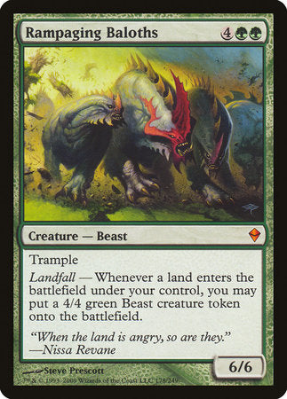 Rampaging Baloths [Zendikar] | Lots Moore NSW