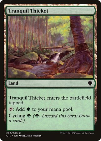 Tranquil Thicket [Commander 2017] | Lots Moore NSW