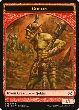 Goblin Token [Duel Decks: Mind vs. Might Tokens] | Lots Moore NSW