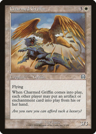 Charmed Griffin [Mercadian Masques] | Lots Moore NSW