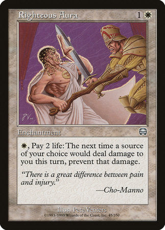 Righteous Aura [Mercadian Masques] | Lots Moore NSW