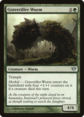 Gravetiller Wurm [Dark Ascension] | Lots Moore NSW