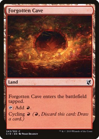 Forgotten Cave [Commander 2019] | Lots Moore NSW