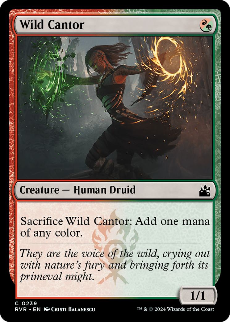 Wild Cantor [Ravnica Remastered] | Lots Moore NSW