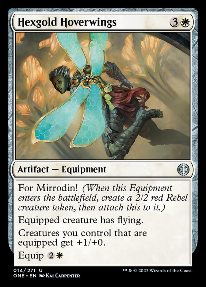 Hexgold Hoverwings [Phyrexia: All Will Be One] | Lots Moore NSW