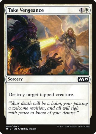 Take Vengeance [Core Set 2019] | Lots Moore NSW