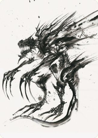 Phyrexian Obliterator Art Card [Phyrexia: All Will Be One Art Series] | Lots Moore NSW