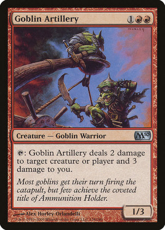 Goblin Artillery [Magic 2010] | Lots Moore NSW